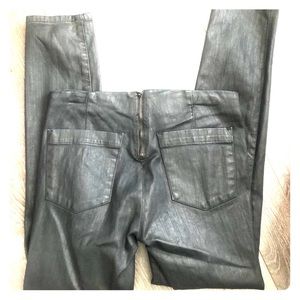 GAP Coated Zip Back Skinny Jeans Size 27